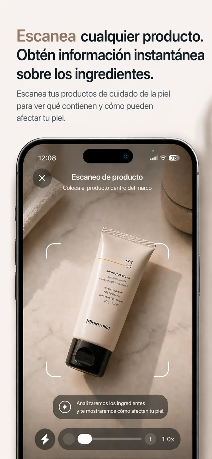 DermaScanAI analysis screen